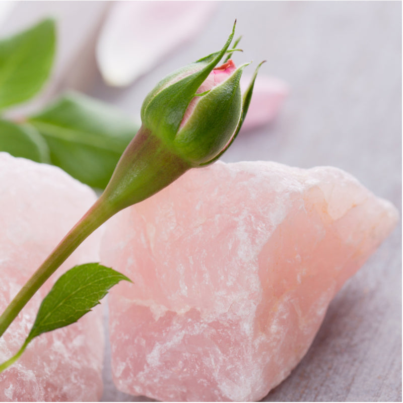 Rose Quartz Facial Roller, aromatherapy roller